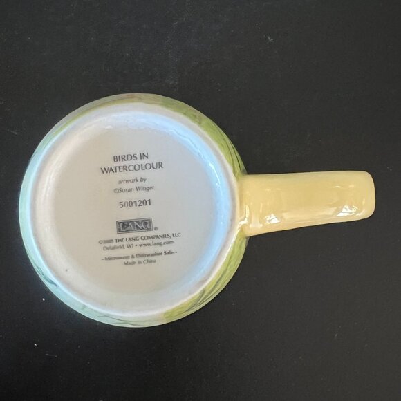 Lang BIRDS IN WATERCOLOUR Ceramic Mug w/ Watercolor Artwork by Susan Winget - Picture 9 of 10